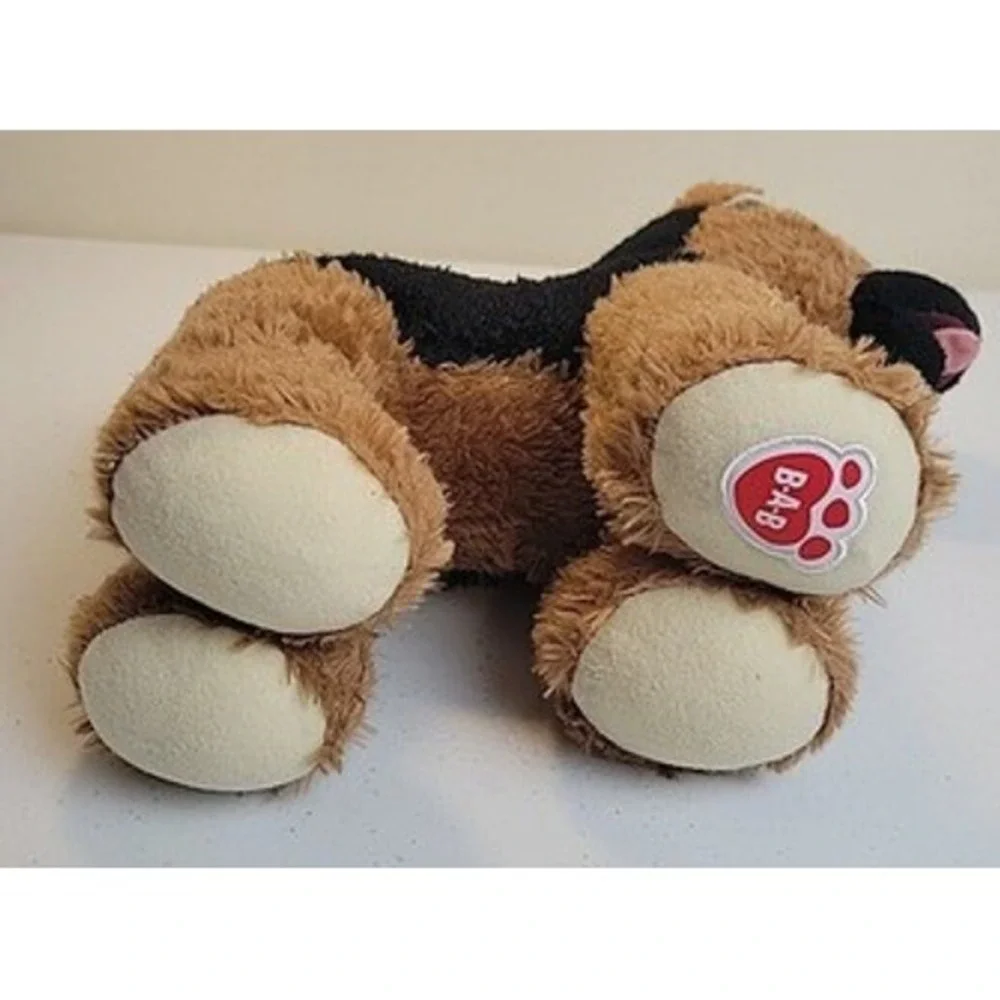 Build-A-Bear Plush German Shepherd Puppy Dog Stuffed Animal Brown Black BAB